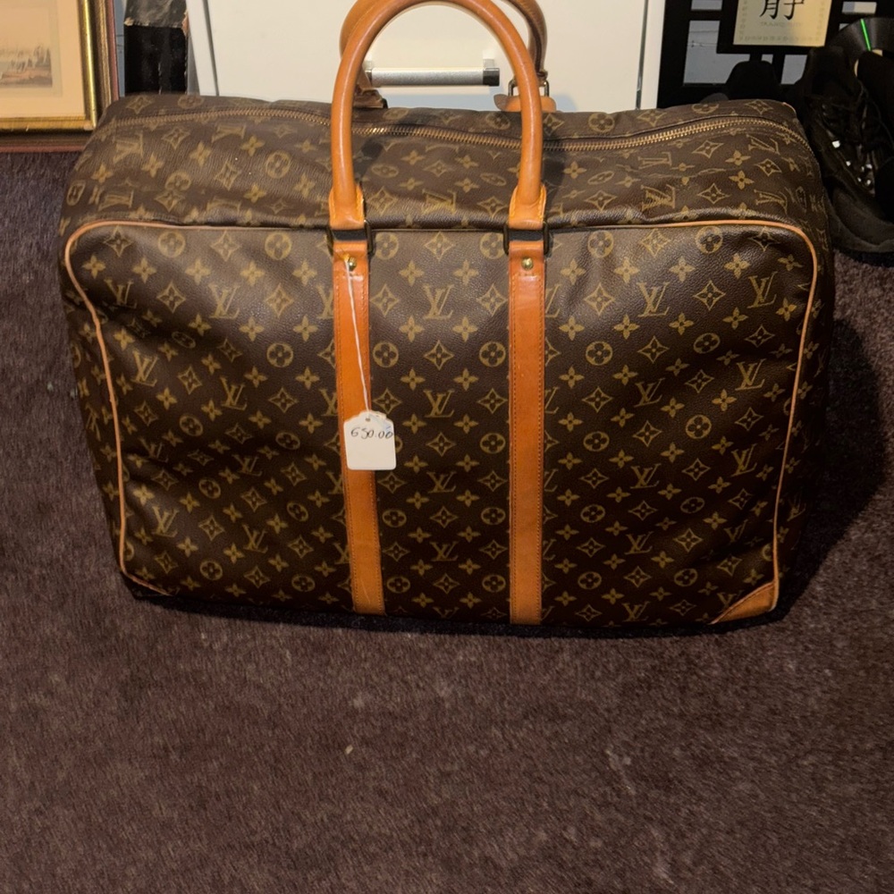 Louis Vuitton Brown Monogram Travel Bag